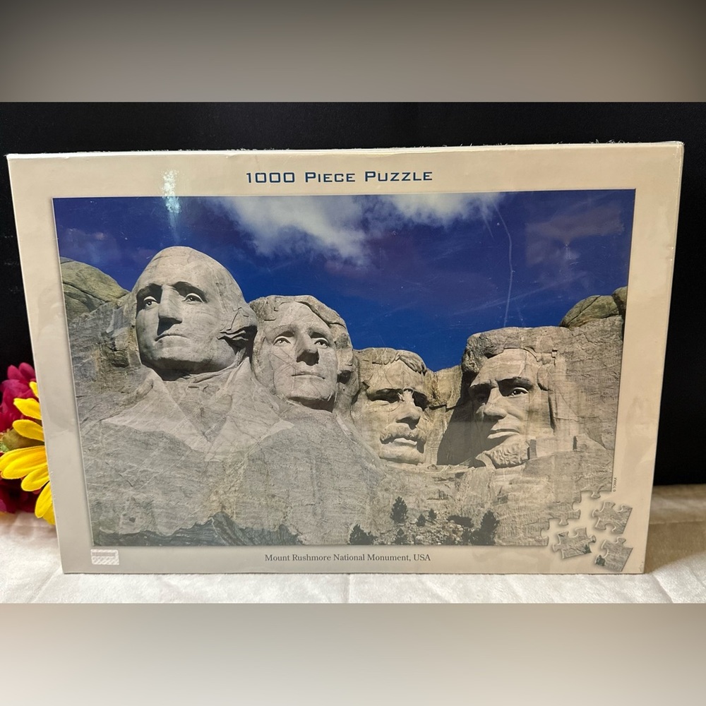 New TOMAX “Mount Rushmore National Monument USA” 1000pc Jigsaw Puzzle 🧩 *SEALED